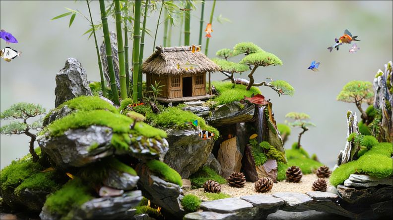 AI Aquarium Screensaver + crack